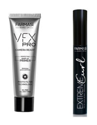 Farmasi Extreme Curl Hacim Veren-Uzunluk Veren Siyah Maskara
