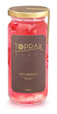 Toprak Doğal Isparta Gül Reçeli 300 gr
