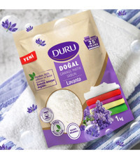 Duru Granül Matik Sabun Lavanta Renkliler ve Beyazlar İçin 150 Yıkama Toz Deterjan 6x1 kg