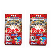 Doğumatik AntiAlerjik Renkliler İçin 120 Yıkama Toz Deterjan 2x9 kg