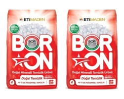 Boron Doğal Mineralli Beyazlar İçin 52 Yıkama Toz Deterjan 2x4 kg