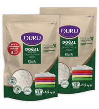 Duru Granül Matik Sabun Klasik Renkliler ve Beyazlar İçin 80 Yıkama Toz Deterjan 2x1.6 kg