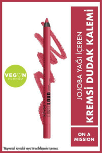 Nyx Professional Makeup Line Loud No:12 On A Mission İnce Mat Dudak Kalemi Pembe