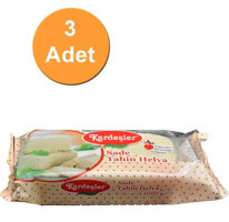 Kardeşler Şekerleme Tahinli Sade Helva 3x1 kg