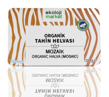 Ekoloji Market Tahinli Sade Helva 200 gr
