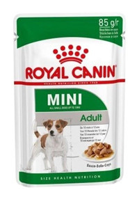 Royal Canin Mini Kümes Hayvanı Aromalı Parça Etli Yetişkin Köpek Maması 85 gr 5'li