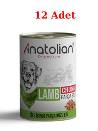 Anatolian Premium Kuzu Aromalı Soslu Yetişkin Köpek Maması 400 gr 12'li