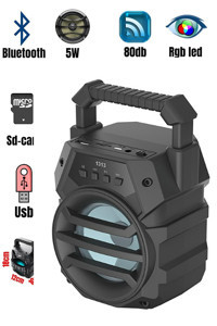 Platoon PL-4534 Bluetooth Hoparlör Siyah