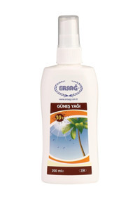 Ersağ 30+ Faktör Güneş Yağı 200 ml