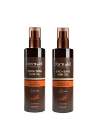 Dermokil 0 Faktör Güneş Yağı 2x200 ml