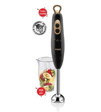 Raks Neva Turbolu Çift Bıçaklı Tekli El Blender Siyah