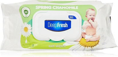 Deep Fresh Papatya 100 Yaprak Islak Mendil