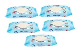 Migros Ekonomik 45 Yaprak 5'li Paket Islak Mendil
