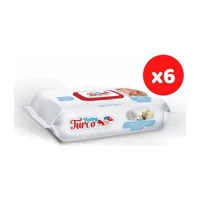 Baby Turco Beyaz Sabun Kokulu 90 Yaprak 6'lı Paket Islak Mendil