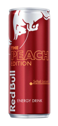 Red Bull The Peach Edition Şeftali Aromalı Enerji İçeçeği 12 Adet 250 ml