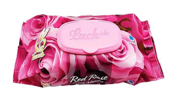 Luckido Red Rose 90 Yaprak Islak Mendil
