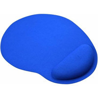 Coverzone Bilek Destekli 28 x 21 cm Mavi Mouse Pad