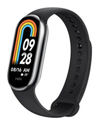 Xiaomi Mi Band 8 Adımsayar Su Geçirmez Android - iOS Dokunmatik Akıllı Bileklik Siyah
