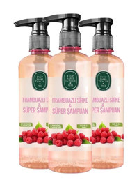 Eyüp Sabri Tuncer Frambuazlı Sirke & Süper Şampuan 3x500 ml