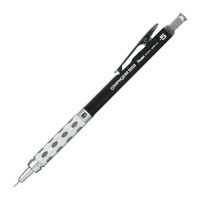 Pentel PG1015C-BX Silgili Metal Metalik Siyah 0.5 mm Uçlu Versatil Kalem