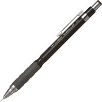 Tombow SH-300 Silgili Plastik Metalik Siyah 0.7 mm Uçlu Versatil Kalem