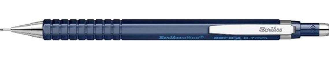 Scrikss Office Aero-X Silgili Metal Metalik Lacivert 0.7 mm Uçlu Versatil Kalem