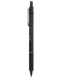 Rotring 1904258 Silgili Metal Metalik Siyah 0.5 mm Uçlu Versatil Kalem