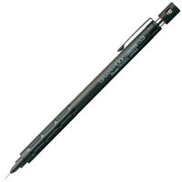 Pentel Silgili Metal Metalik Siyah 0.3 mm Uçlu Versatil Kalem