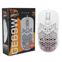 Gameagle GE69W RGB Ergonomik Makrolu Kablolu Beyaz Optik Gaming Mouse