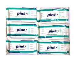 Pine Antibakteriyel 52 Yaprak 6'lı Paket Vücut Temizleme Mendili