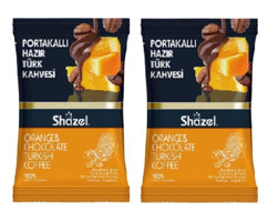 Shazel Portakallı Türk Kahvesi 2x100 gr