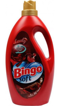 Bingo Soft Lovely 30 Yıkama Yumuşatıcı 6x3 lt