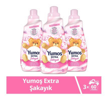 Yumoş Extra Şakayık 60 Yıkama Yumuşatıcı 3x1.44 lt