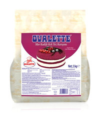 Ovalette Red Velvet Kek Karışımı 3 kg