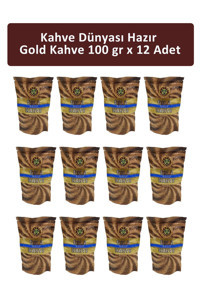 Kahve Dünyası Gold Paket Granül Kahve 12x100 gr