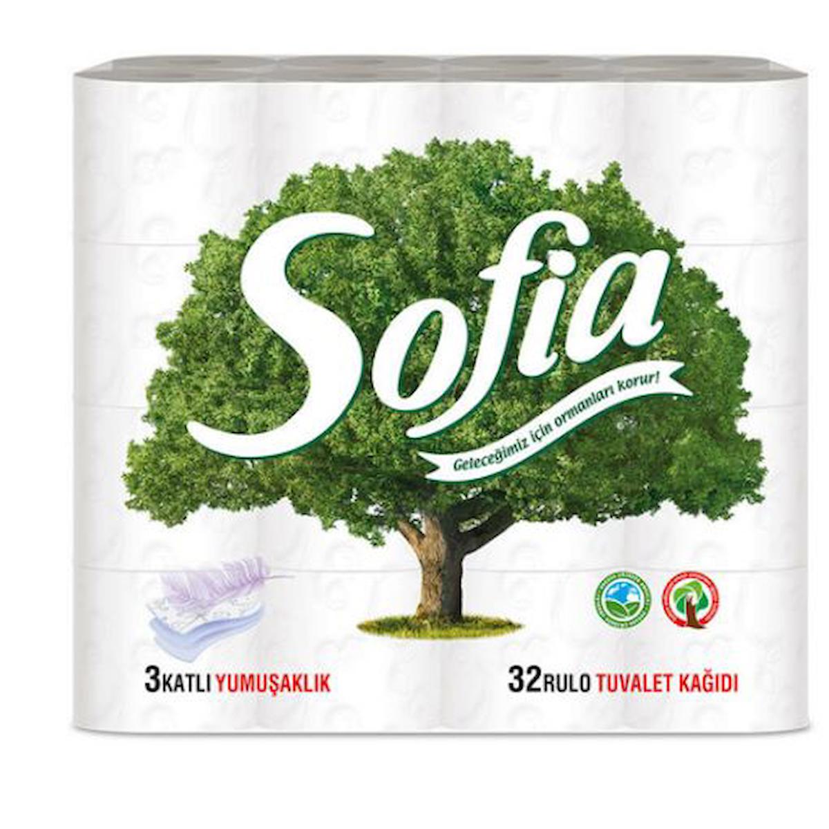 Sofia 3 Katlı Kokulu 128'li Tuvalet Kağıdı
