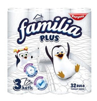 Familia Plus 3 Katlı 64'lü Tuvalet Kağıdı
