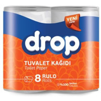 Drop 2 Katlı 8'li Tuvalet Kağıdı