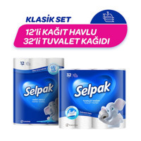 Selpak 2 Katlı 32'li Tuvalet Kağıdı
