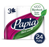 Papia Biocare 3 Katlı 4x6'lı Rulo Kağıt Havlu
