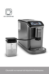 Homend Coffeebreak 5008H 1350 W Tezgah Üstü Kapsülsüz Tam Otomatik Espresso Makinesi Siyah