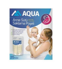 Aqua Süt Saklama Poşeti 4x25'li