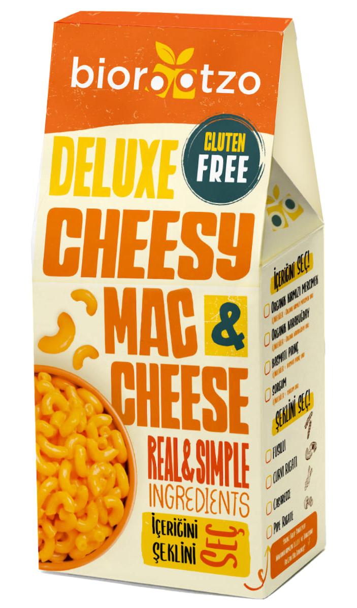 Biorootzo Deluxe Cheesy Glutensiz Mac & Cheese Makarna 200 gr