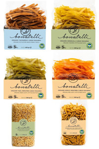 Bonatelli Organik Karışık Makarna 6x400 gr