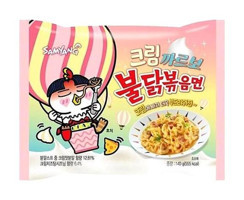 Samyang Buldak Cream Carbonara Hot Chicken Flavor Noodle Makarna 140 gr
