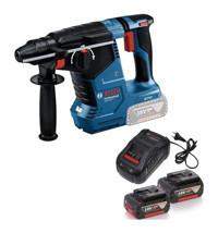 Bosch GBH 187 Lİ 1000 W 960 darbe/dk 3 kg Çift Akülü Şarjlı Kırıcı Delici Matkap