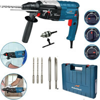 Rebellisch Germany Break Pierce Series 5200 W 6600 darbe/dk 3 kg Akülü Şarjlı Kırıcı Delici Matkap