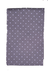 Buffer Isb01 Pamuklu 20x16x2 cm Puantiyeli Gri Emzirme Önlüğü Örtüsü