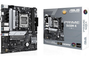 Asus Prime B650M-K B650 AM5 Soket DDR5 6400 MHz PCIe 4.1 Overclock Micro ATX AMD Uyumlu Anakart