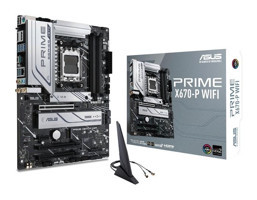 Asus Prime X670-P WIFI X670 AM5 Soket DDR5 6400 MHz PCIe 4.1 Wi-Fi Overclock ATX AMD Uyumlu Anakart